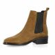 Impact Boots cuir velours camel