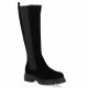 Impact Bottes cuir velours noir