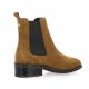 Impact Boots cuir velours camel