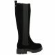 Impact Bottes cuir velours noir