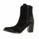 Crasto Boots cuir velours noir