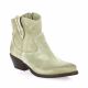 Pao Boots cuir velours taupe