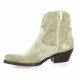 Pao Boots cuir velours taupe