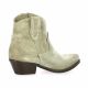 Pao Boots cuir velours taupe