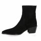 Pao Boots cuir velours noir