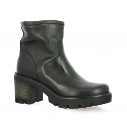 Pao Boots cuir noir