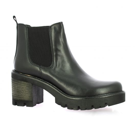 Pao Boots cuir noir