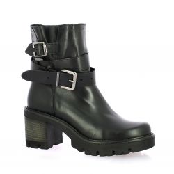 Pao Boots cuir noir