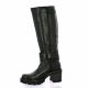 Pao Bottes cuir noir