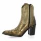 Emanuele crasto Boots cuir python bronze