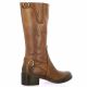 Emanuele crasto Bottes cuir cognac