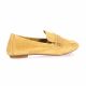 Reqins Mocassins cuir velours camel