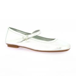 Reqins Ballerines cuir laminé argent Reqins Ballerines cuir laminé argent