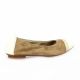 Reqins Ballerines cuir velours naturel