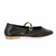 We do Ballerines cuir noir