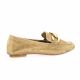 Reqins Mocassins cuir velours naturel