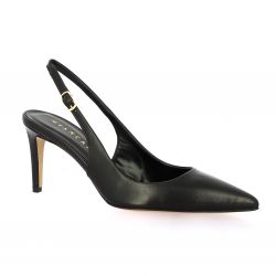 Giancarlo Escarpins cuir noir