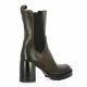 Emanuele crasto Boots cuir kaki