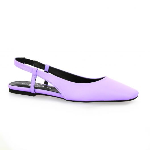 Gianni crasto Ballerines cuir violet