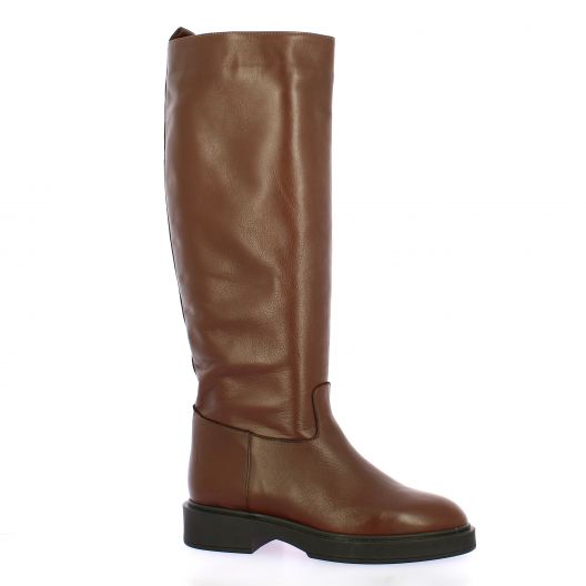 Exit Bottes cuir marron