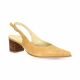 Vidi studio Escarpins cuir velours camel