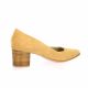 Vidi studio Escarpins cuir velours camel