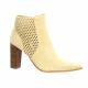 Vidi studio Boots cuir velours beige