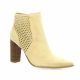 Vidi studio Boots cuir velours beige