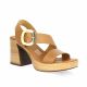 Oh my sandals Nu pieds cuir cognac