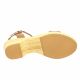 Oh my sandals Nu pieds cuir cognac