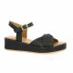 K.mary Nu pieds cuir noir