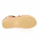 K.mary Nu pieds cuir cognac