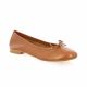 Reqins Ballerines cuir cognac