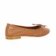 Reqins Ballerines cuir cognac