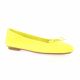 Reqins Ballerines cuir velours jaune