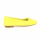 Reqins Ballerines cuir velours jaune