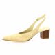 Vidi studio Escarpins cuir velours beige