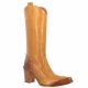 Emanuele crasto Bottes cuir cognac