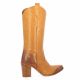 Emanuele crasto Bottes cuir cognac