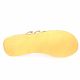 Sweet lemon Nu pieds cuir laminé platine