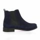 So send Boots cuir velours marine