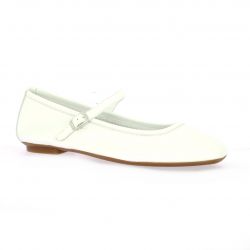 Reqins Ballerines cuir blanc Reqins Ballerines cuir blanc