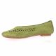 Reqins Ballerines crochet olive