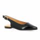Creator Nu pieds cuir vernis noir
