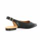 Creator Nu pieds cuir vernis noir