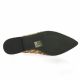 Creator Nu pieds cuir velours leopard