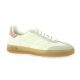 Up44 Baskets cuir pailleté blanc