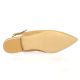 Vidi studio Nu pieds cuir velours camel