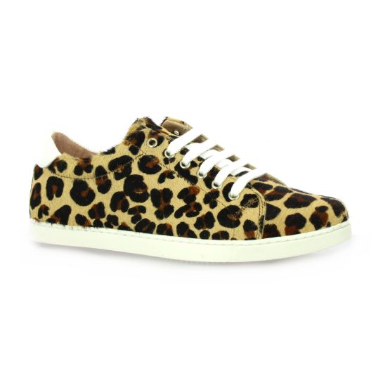So send Derby cuir poulain leopard