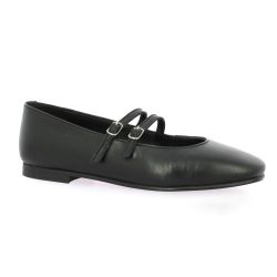 So send Ballerines cuir noir